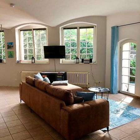 Ferienwohnung Am Wasser Villa Graf Von Pfeil Dresda Esterno foto
