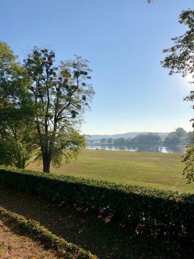 Ferienwohnung Am Wasser Villa Graf Von Pfeil Dresda Esterno foto